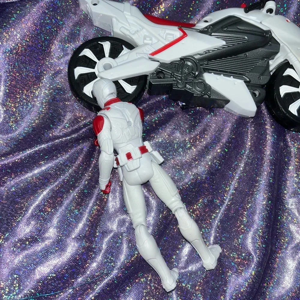 G. I. Joe Snake Eyes with motorcycle